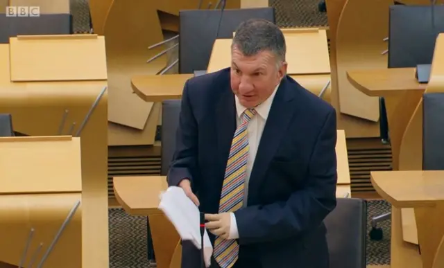 Tory MSP Jeremy Balfour