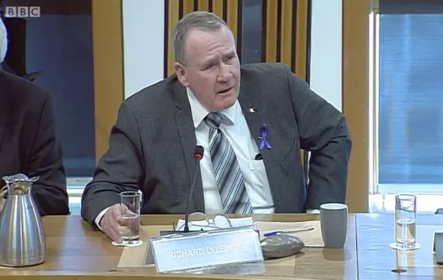 SNP MSP Richard Lyle