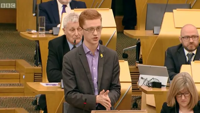 Green MSP Ross Greer