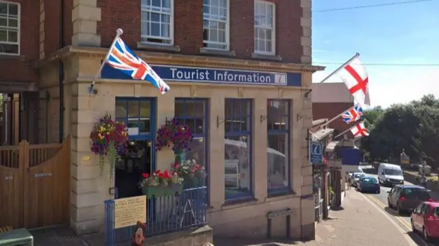 Current tourist information centre in Malvern