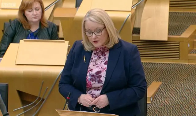 Equalities Minister Christina McKelvie