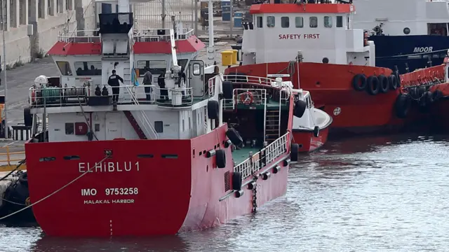 The tanker Elhiblu 1