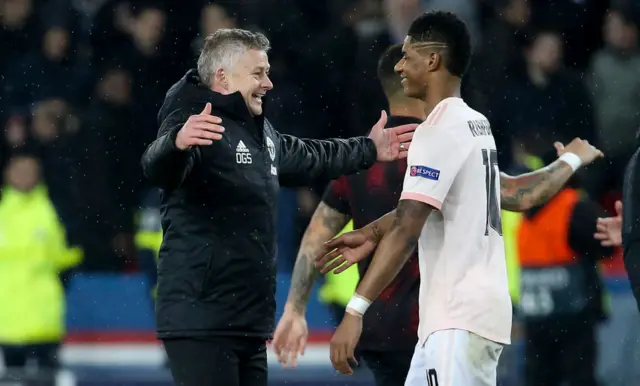 Solskjaer and Rashford