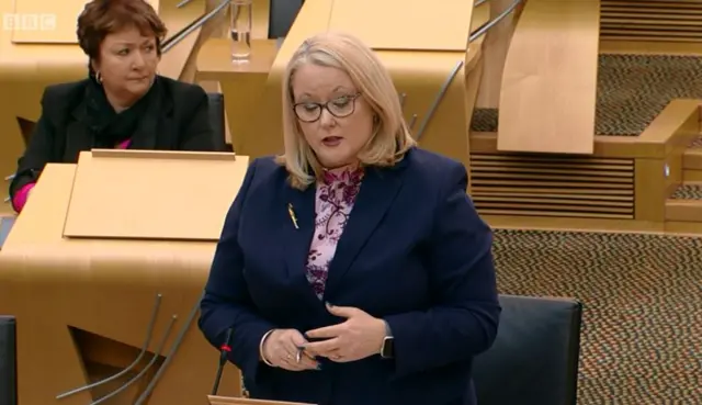 Equalities Minister Christina McKelvie