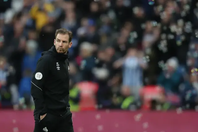 Huddersfield manager Jan Siewert