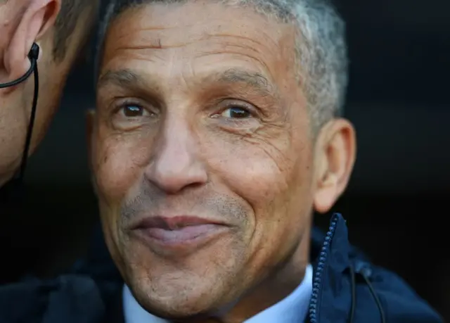 Brighton boss Chris Hughton