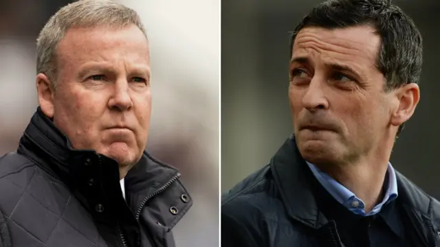 Kenny Jackett and Jack Ross