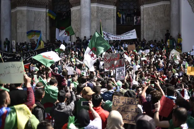 Algeria protesters