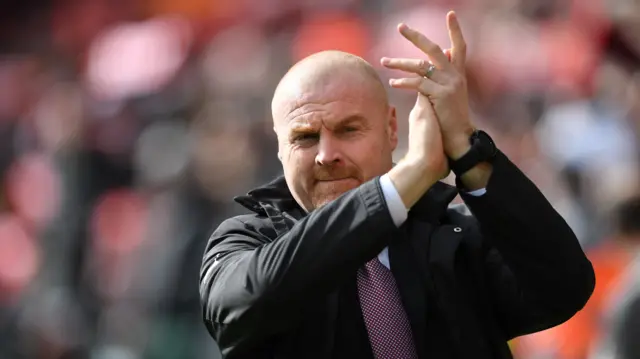 Burnley manager Sean Dyche