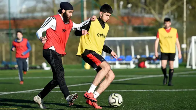 Players competing in the FA Cup semi-finals