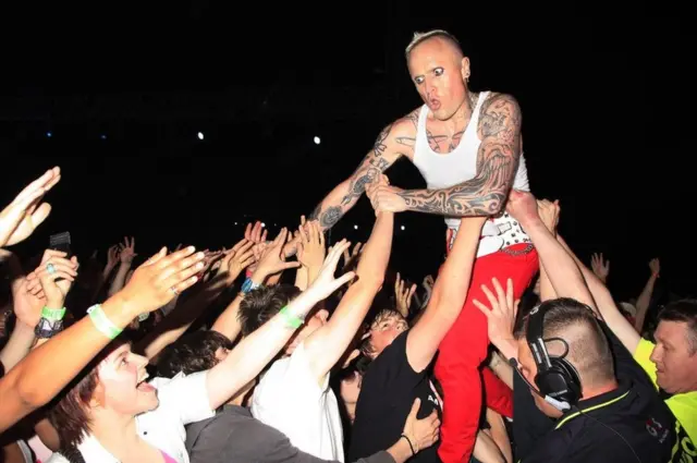 Keith Flint in concert