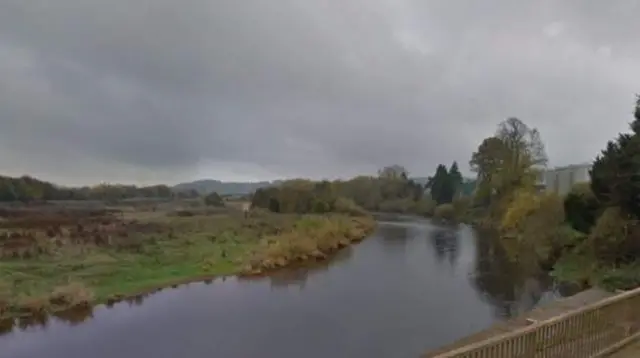 River Wye in Hereford