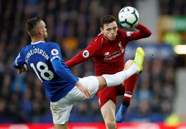 Morgan Schneiderlin and Andrew Robertson