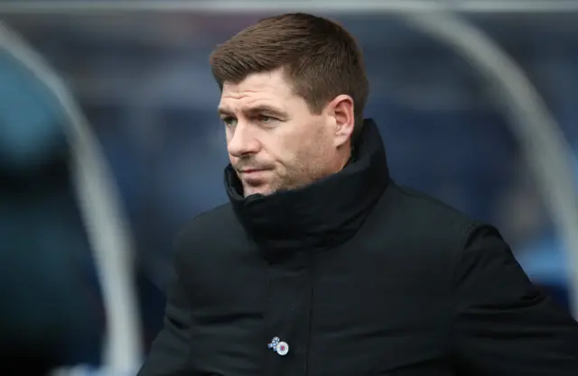 Rangers manager Steven Gerrard