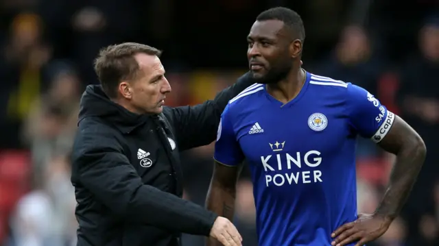 Leicester captain Wes Morgan