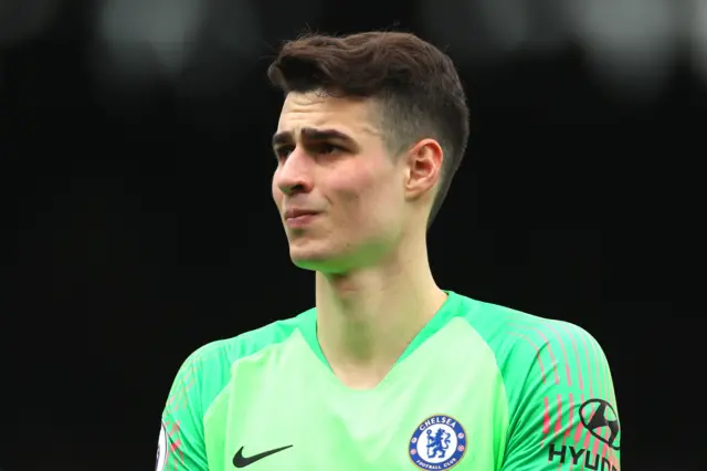 Chelsea goalkeeper Kepa Arrizabalaga