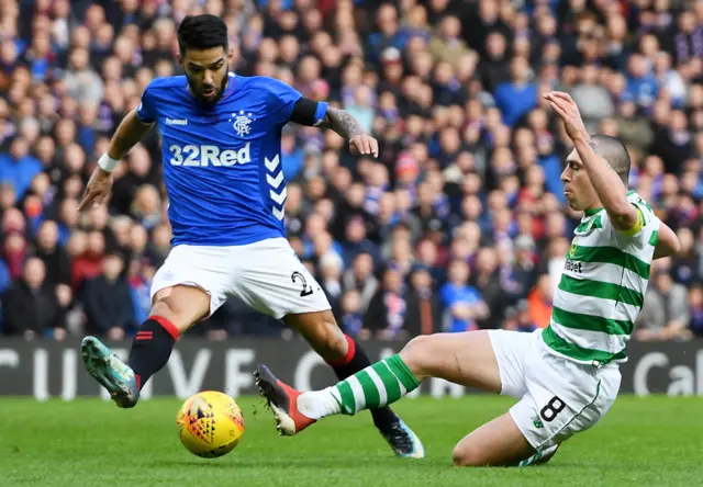 Celtic and Rangers go head-to-head on Sunday