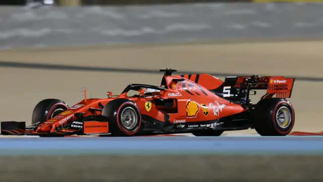 Ferrari's Sebastian Vettel