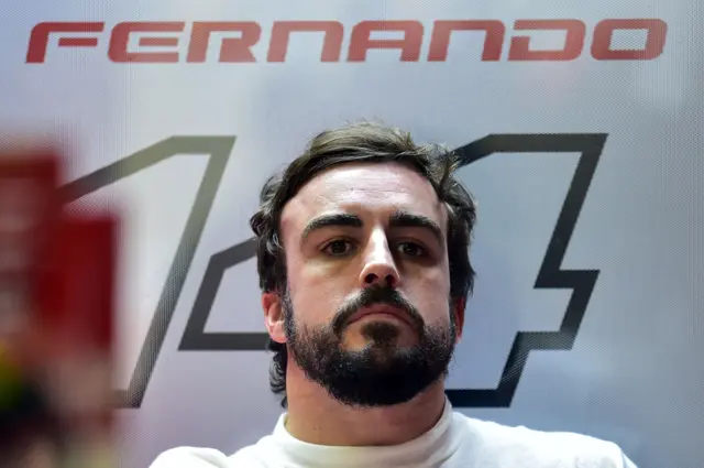 Fernando Alonso and his beard