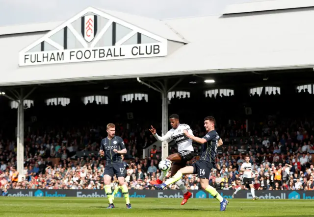 Ryan Sessegnon, Kevin De Bruyne and Aymeric Laporte