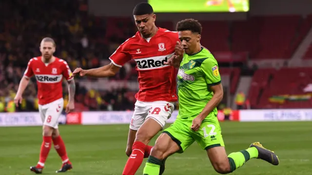 Middlesbrough v Norwich