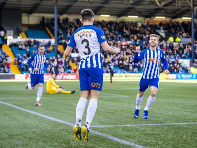 Kilmarnock celebrate