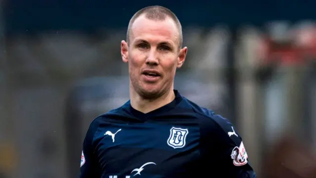 Dundee striker Kenny Miller