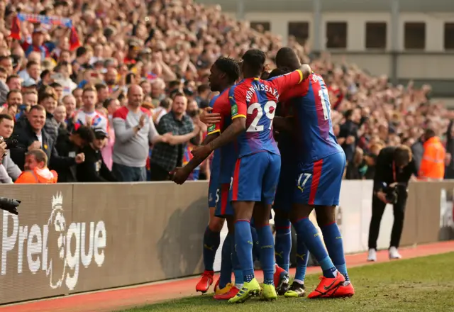 Crystal Palace 2-0 Huddersfield