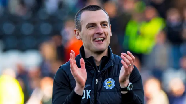 St Mirren manager Oran Kearney