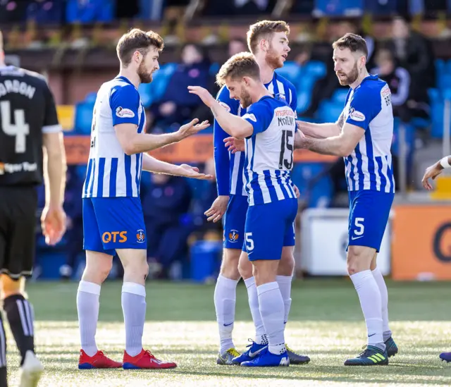 Kilmarnock celebrate