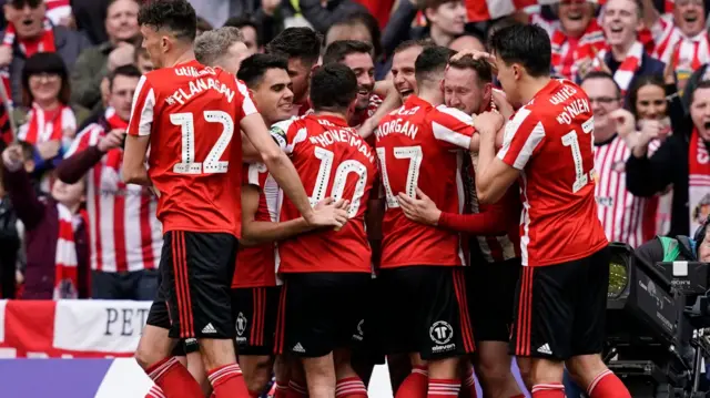 Sunderland celebrate