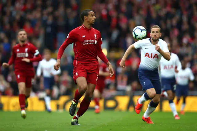 Joel Matip and Harry Kane