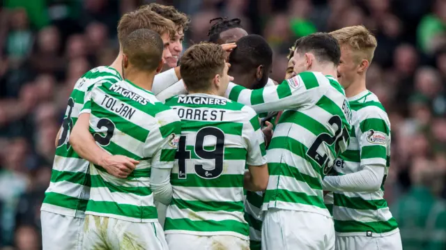 Celtic are 10 points clear in the Premiership race