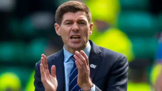 Rangers manager Steven Gerrard