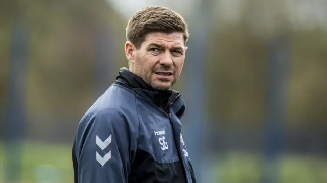 Rangers boss Steven Gerrard