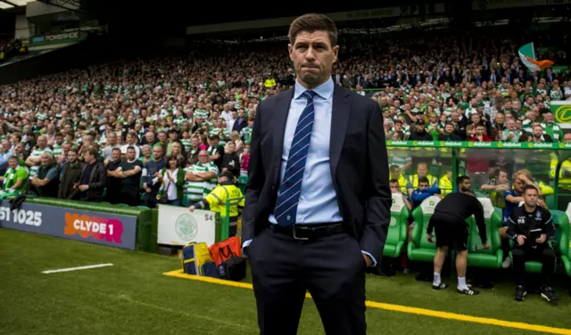 Rangers manager Steven Gerrard