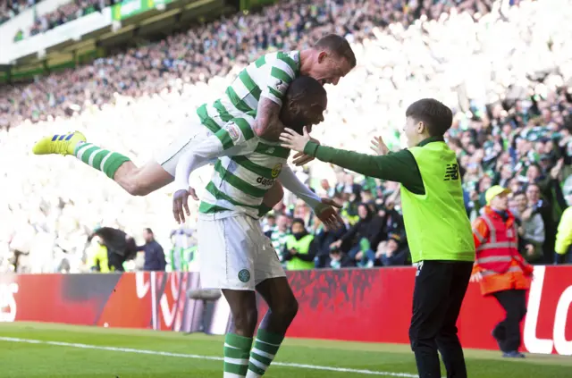 Odsonne Edouard and Jonny Hayes