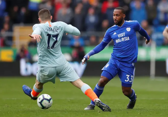 Mateo Kovacic and Junior Hoilett