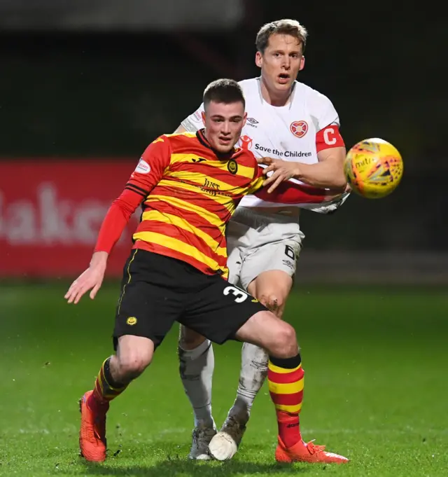 Lewis Mansell and Christophe Berra