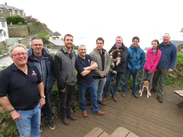 St Agnes RNLI rescuers