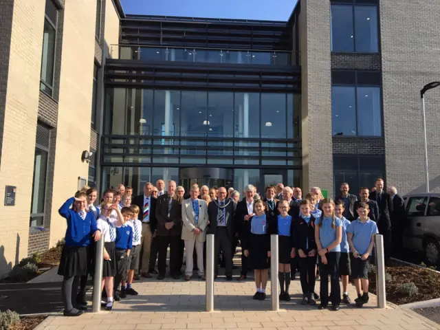 The official opening of East Devon District Council's new HQ