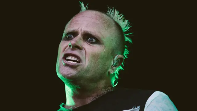 The Prodigy performing on the Main Stage at T In The Park