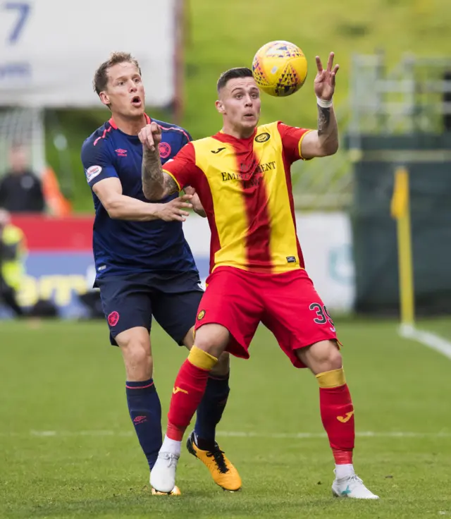 Christophe Berra and Miles Storey