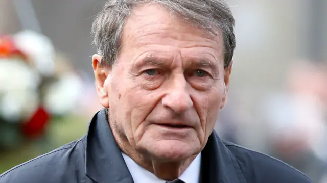 Retired footballer Roger Hunt