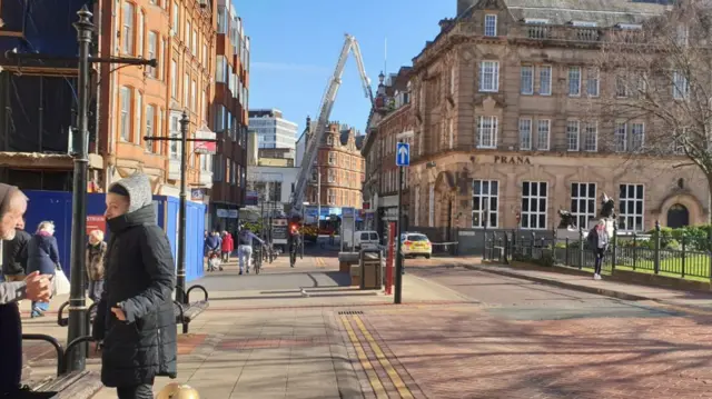 Horsefair Street in Leicester