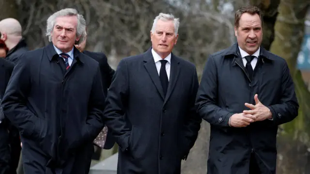 Pat Jennings, Ray Clemence and David Seaman