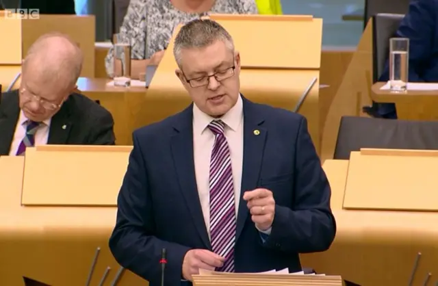 SNP MSP Stuart McMillan