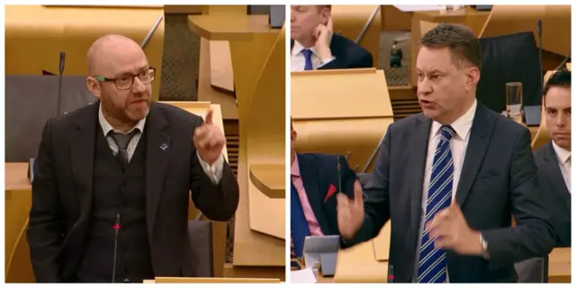 Patrick Harvie and Murdo Fraser