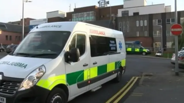 A Thames Ambulance Service ambulance