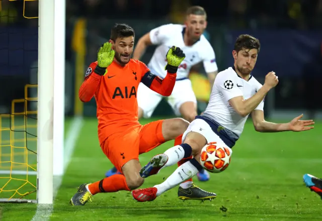 Hugo Lloris and Ben Davies